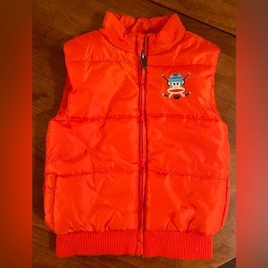 Paul Frank 24 months Orange puff Vest.